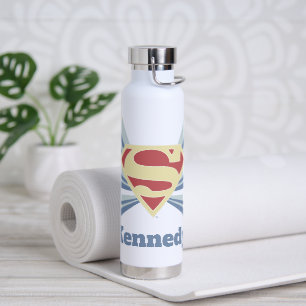 Supergirl Stars S-Shield Water Bottle