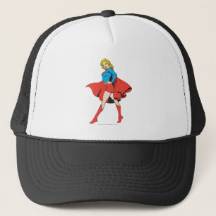 Supergirl Strikes a Pose Trucker Hat