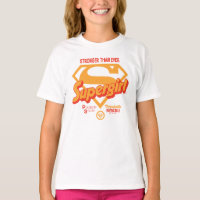 Supergirl Stronger Than Ever Retro Graphic