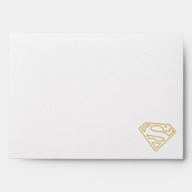 Supergirl Studded S-Shield Envelope (Front)