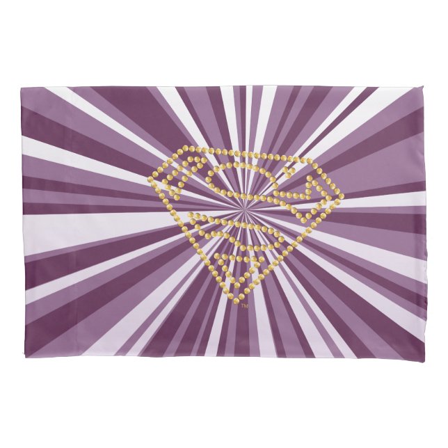 Supergirl Studded S-Shield Pillowcase (Front)