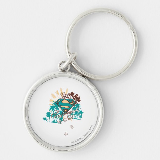 Supergirl Surf Keychain (Front)