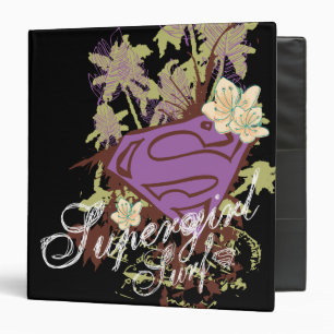 Supergirl Surf Logo Binder