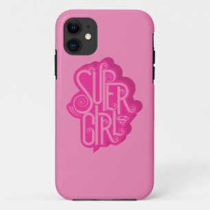 Supergirl Swirl 2 iPhone 11 Case