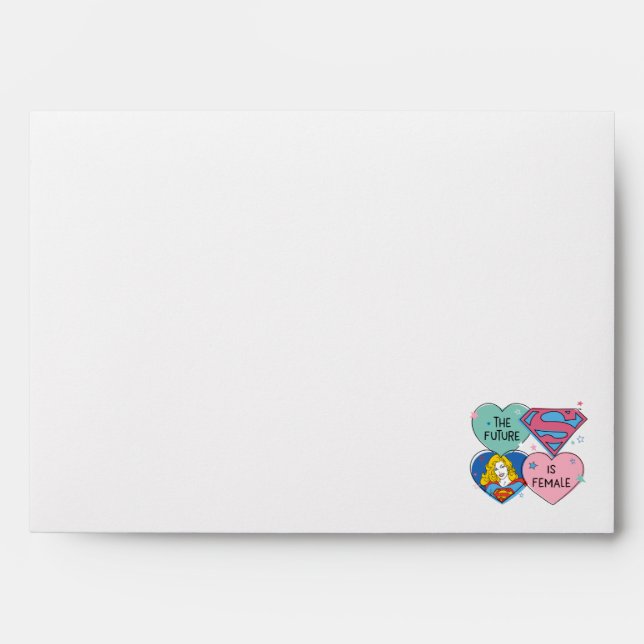 Supergirl "The Future Is Female" Envelope (Front)