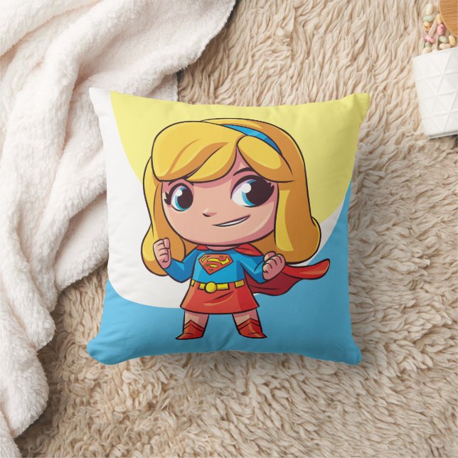 Supergirl "The Future Is Female" Throw Pillow (Blanket)