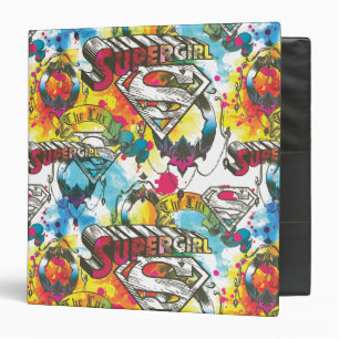 Supergirl The Lux Pattern Binder