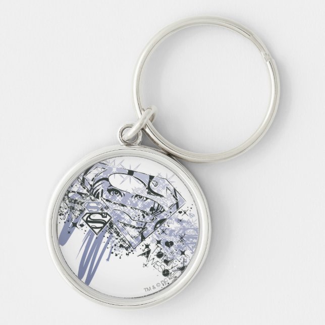 Supergirl Totally Awesome Keychain (Front)