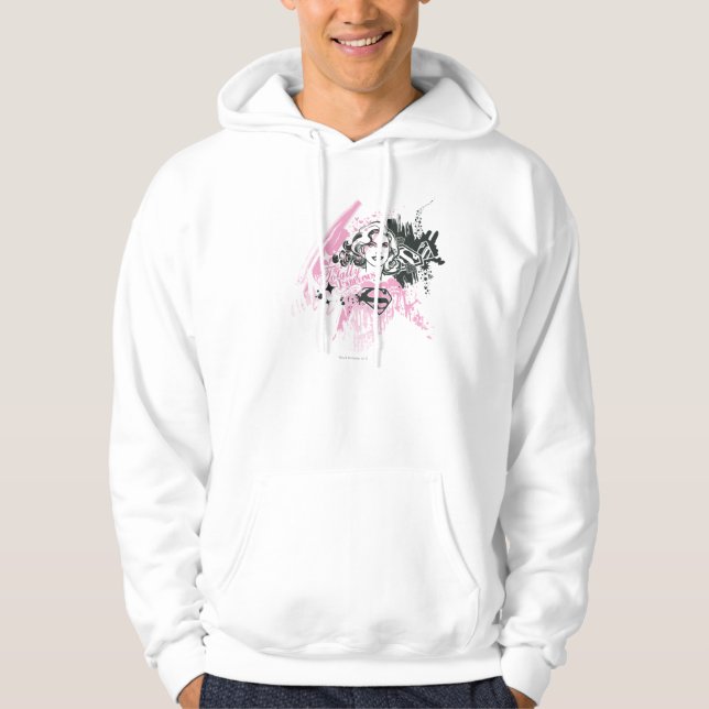 Supergirl Totally Fabulous Hoodie (Front)