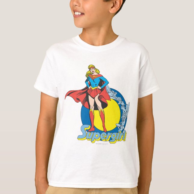 Supergirl with Logo T-Shirt (Front)