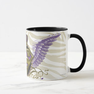 Supergirl Zebra Print Mug