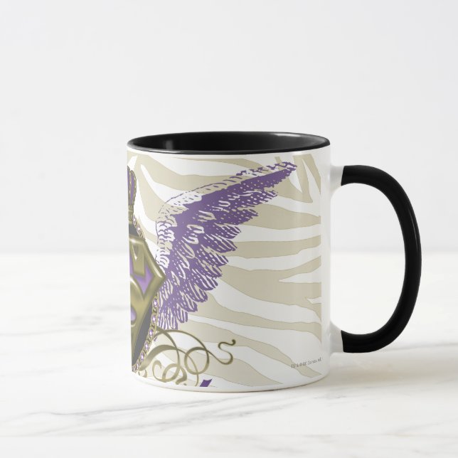 Supergirl Zebra Print Mug (Right)