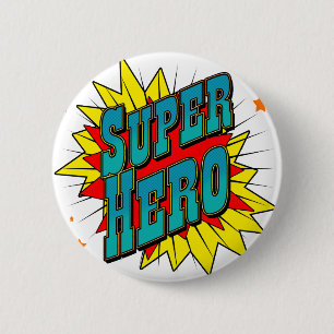 SuperHero 2 Inch Round Button