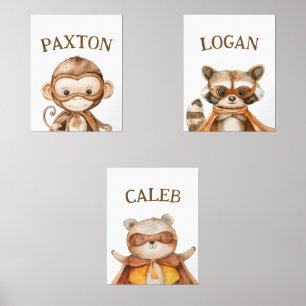 Superhero Animals Custom Kids