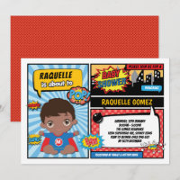 Superhero Baby Boy Shower / Comic Book Superheroes