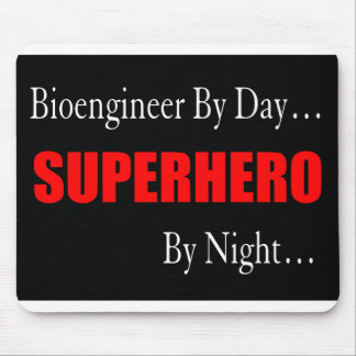 Superhero Bioengineer Mouse Pad