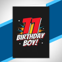 Superhero Birthday - 11 Year Old - 11th Birthday