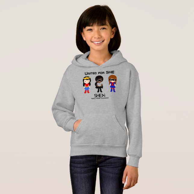 SUPERHERO Black Outline - United for SHE (Front Full)