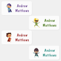 Superhero Boy Custom Personalized Name Clothing