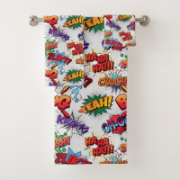 Superhero Bubble Pattern