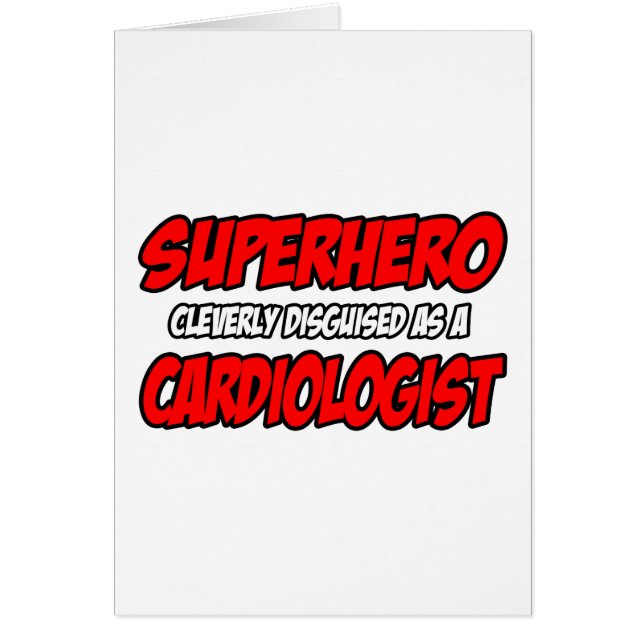 Superhero...Cardiologue (Devant)