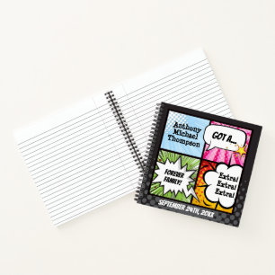 Superhero Comédie Style de livre Parti d'adoption