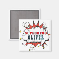 Superhero Comic Speech Cloud Boy Birthday Party 