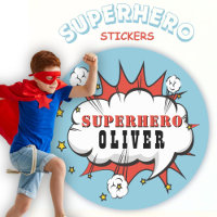 Superhero Comic Speech Cloud Kids