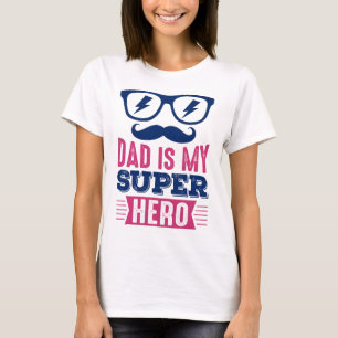 Superhero Dad – My Real Hero T-Shirt