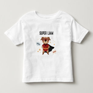 Superhero Dog Baby Toddler T-shirt