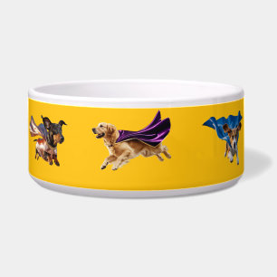 Superhero Dog Bowl