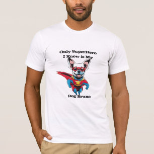 Superhero Dog T-Shirt Design For Dog Lovers