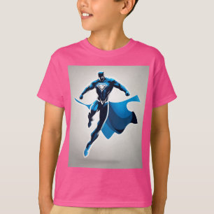 Superhero Emblem Kids Basic T-Shirt