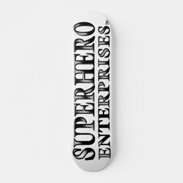 SUPERHERO ENTERPRISES Skate Skateboard (Front)