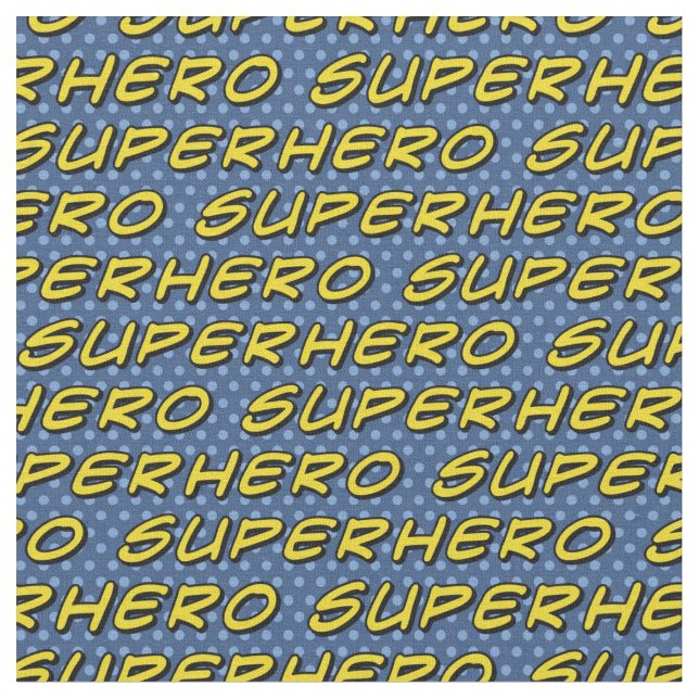 Superhero Fabric (Close Up)