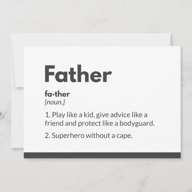 Superhero fathers day cards Superdad (Front)