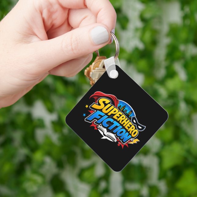 Superhero Fiction Keychain (Hand)