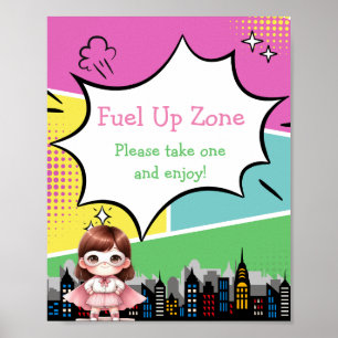 Superhero Fuel Up   Poster