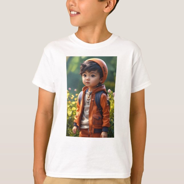 "Superhero in Training" "Future Legend"  T-Shirt (Front)