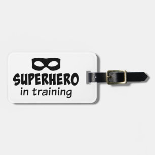 Superhero in Training Luggage Tag