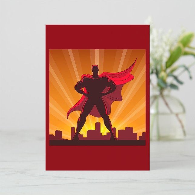 Superhero Invitation (Creator Uploaded)