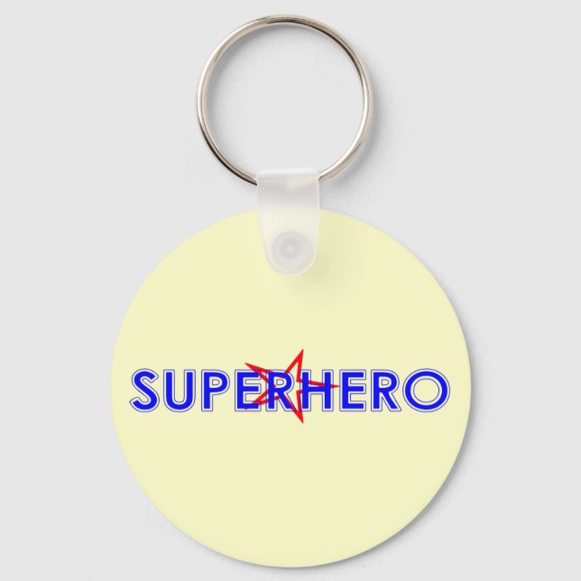 Superhero Keychain (Front)