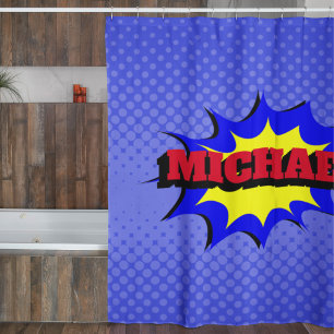 Superhero Kids Comic Book Personalized Name