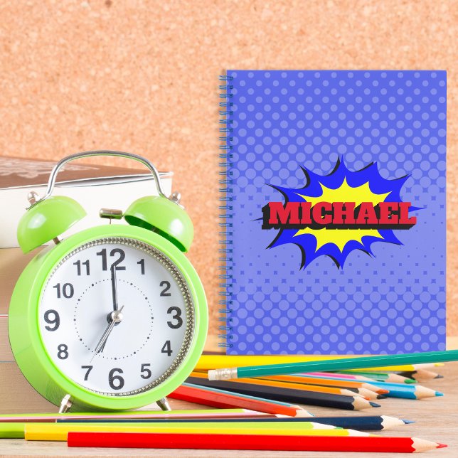 Superhero Kids Comic Book Personalized Name (Creator Uploaded)