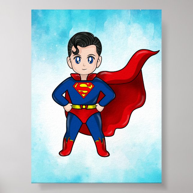 Superhero Kids Printable Poster - Fun Kids Factory (Front)