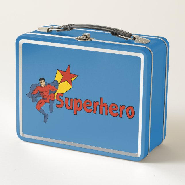 Superhero lunch box ! (Front)