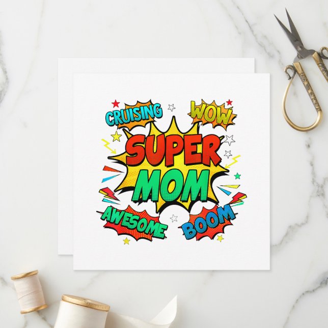 Superhero Mom For Women Program (Front/Back In Situ)