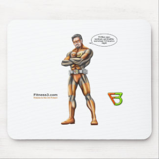 Superhero mouse pad