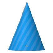 Superhero Party Hat - Blue Stripe (Left)