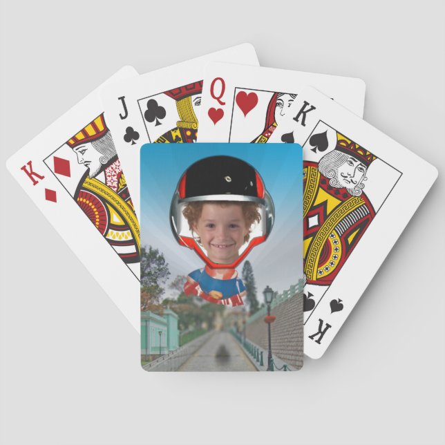 Superhero Playing Cards (Back)